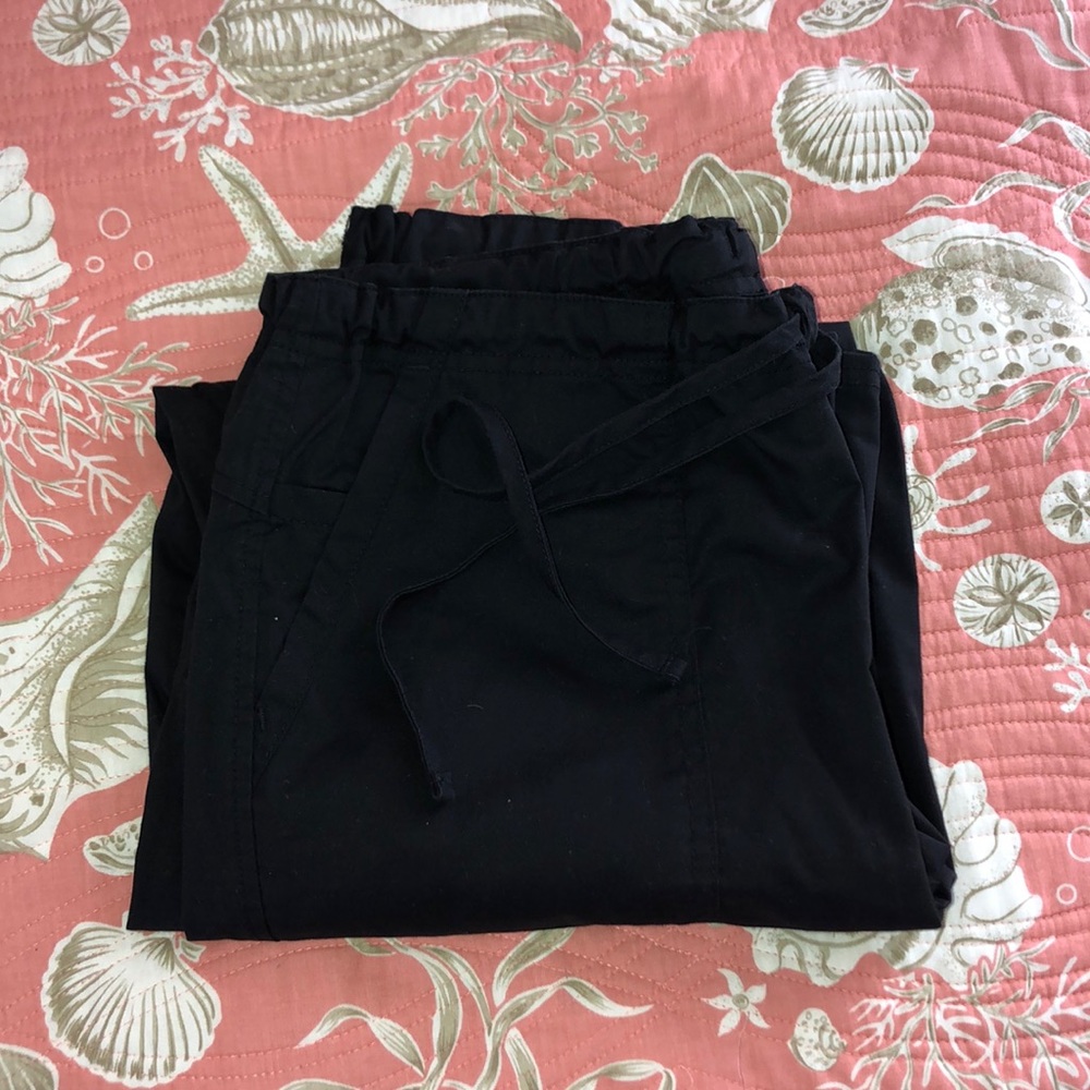 Black Cherokee scrub pants